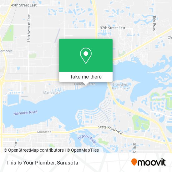 This Is Your Plumber map