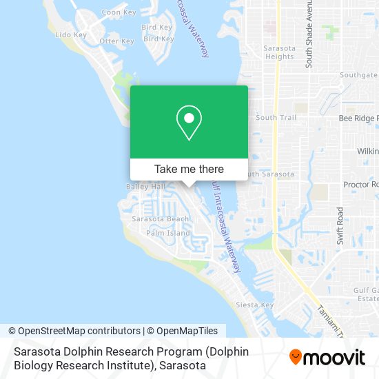 Sarasota Dolphin Research Program (Dolphin Biology Research Institute) map