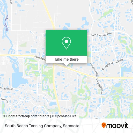 South Beach Tanning Company map