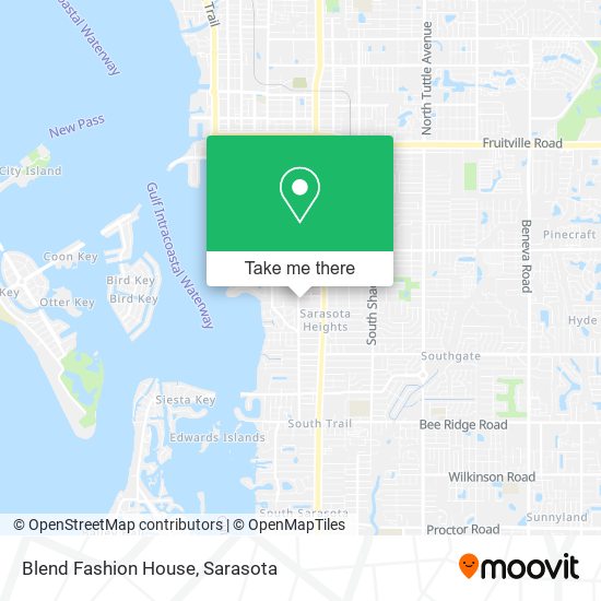 Blend Fashion House map