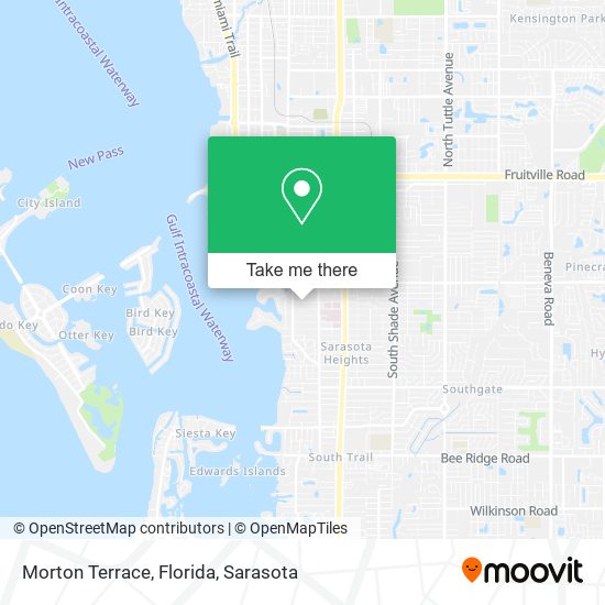 Morton Terrace, Florida map