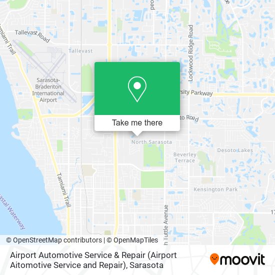 Airport Automotive Service & Repair (Airport Aitomotive Service and Repair) map