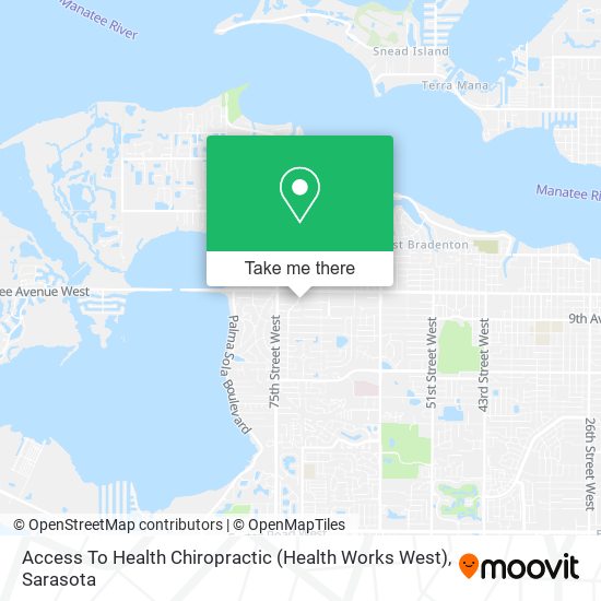 Mapa de Access To Health Chiropractic (Health Works West)