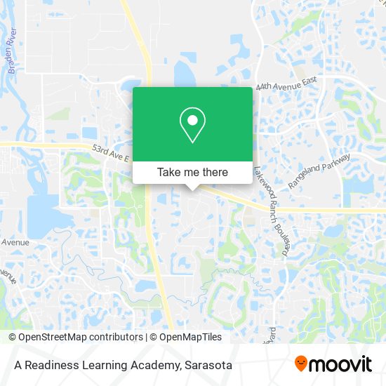 A Readiness Learning Academy map