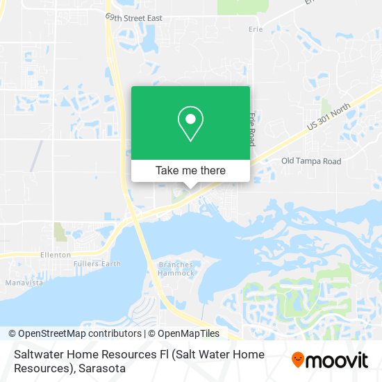 Mapa de Saltwater Home Resources Fl (Salt Water Home Resources)