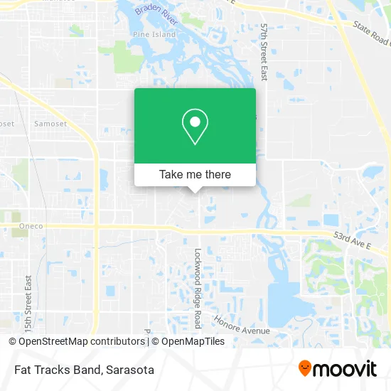 Fat Tracks Band map