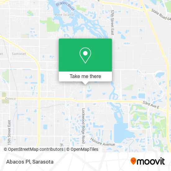 Abacos Pl map