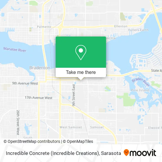 Incredible Concrete (Incredible Creations) map