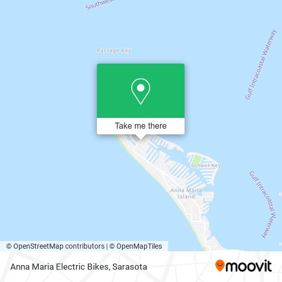 Anna Maria Electric Bikes map