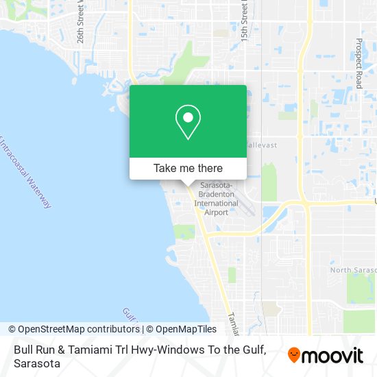 Bull Run & Tamiami Trl Hwy-Windows To the Gulf map