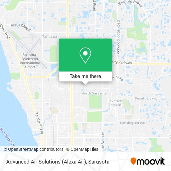 Advanced Air Solutions (Alexa Air) map