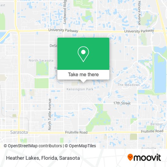 Heather Lakes, Florida map