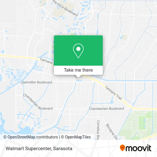 Walmart Supercenter map