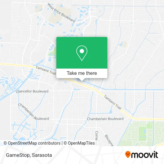 GameStop map
