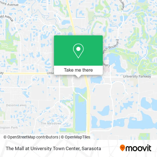 The Mall at University Town Center map