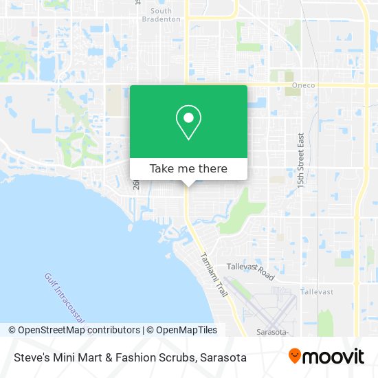 Steve's Mini Mart & Fashion Scrubs map
