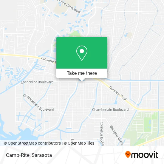 Camp-Rite map