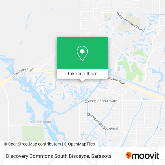 Discovery Commons South Biscayne map