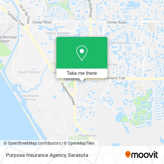 Purpose Insurance Agency map