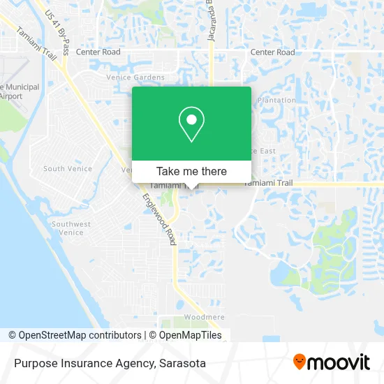 Purpose Insurance Agency map