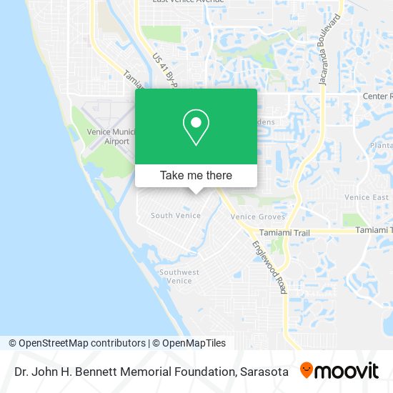 Mapa de Dr. John H. Bennett Memorial Foundation