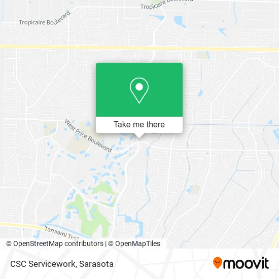 Mapa de CSC Servicework