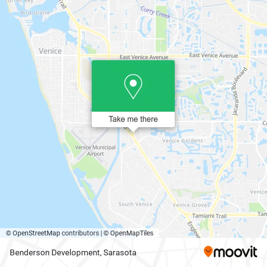 Benderson Development map