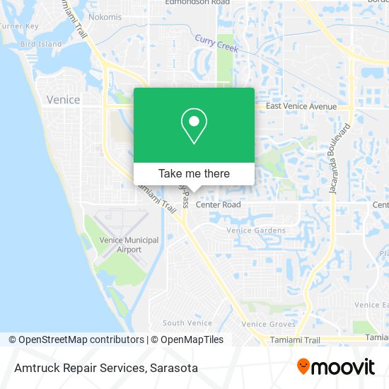 Amtruck Repair Services map