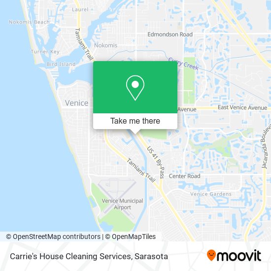 Mapa de Carrie's House Cleaning Services