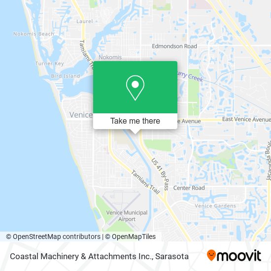 Coastal Machinery & Attachments Inc. map