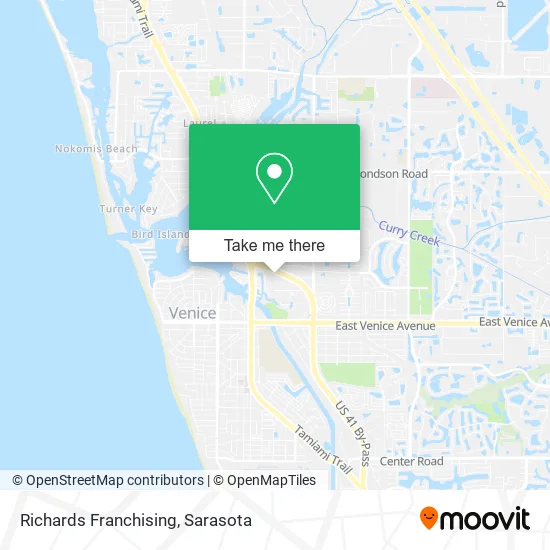 Richards Franchising map