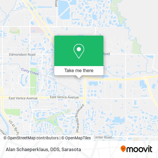 Mapa de Alan Schaeperklaus, DDS