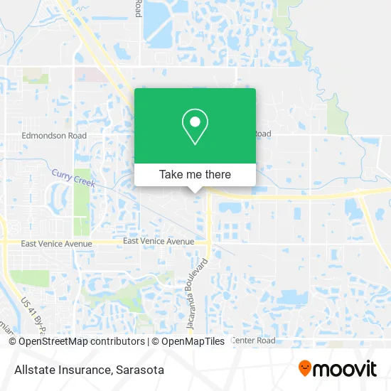 Allstate Insurance map