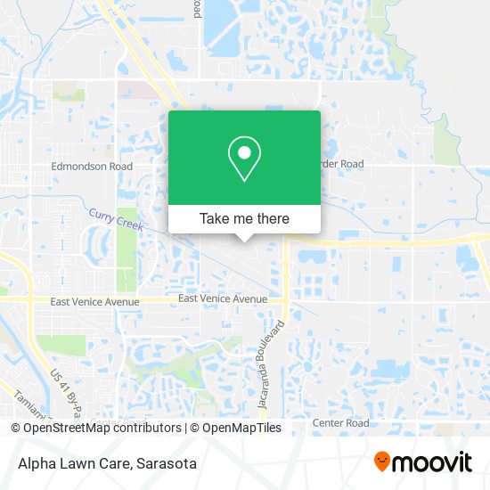 Mapa de Alpha Lawn Care