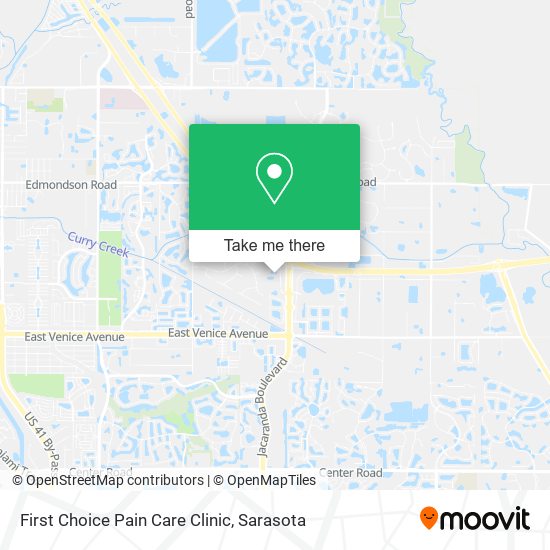 First Choice Pain Care Clinic map