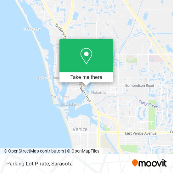 Parking Lot Pirate map
