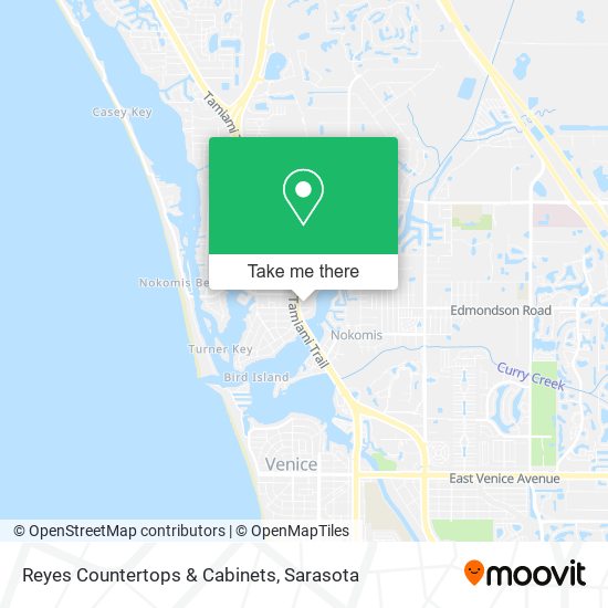 Reyes Countertops & Cabinets map