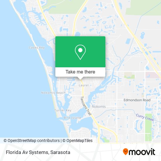 Florida Av Systems map