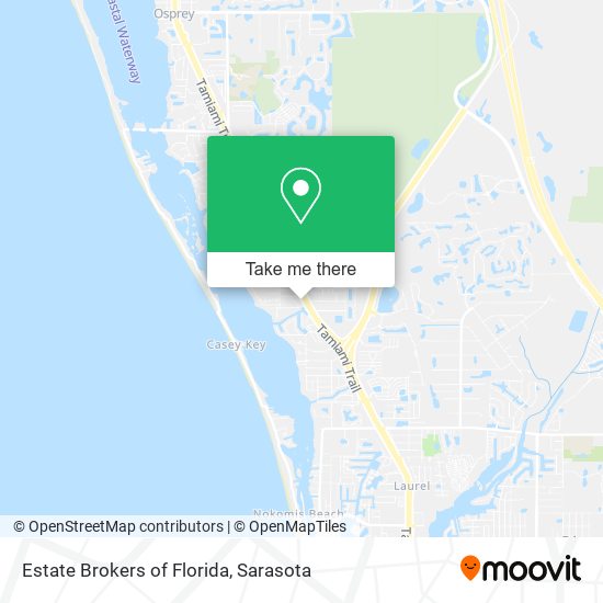 Mapa de Estate Brokers of Florida