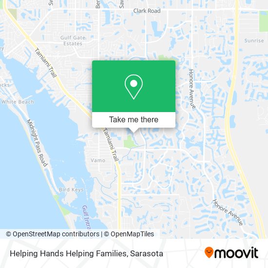 Mapa de Helping Hands Helping Families