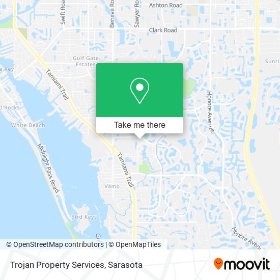 Trojan Property Services map