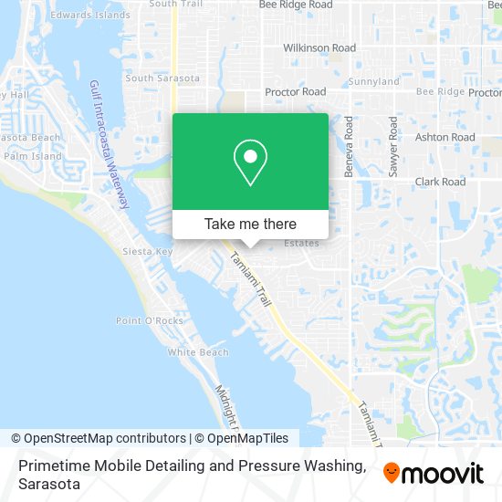 Primetime Mobile Detailing and Pressure Washing map