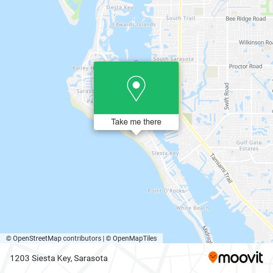 1203 Siesta Key map