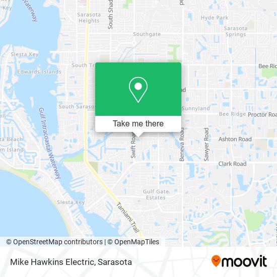 Mike Hawkins Electric map