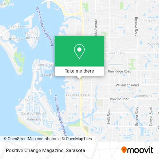 Positive Change Magazine map