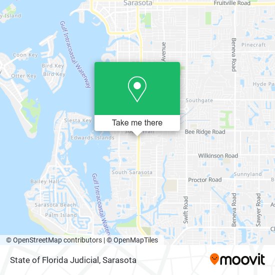 Mapa de State of Florida Judicial