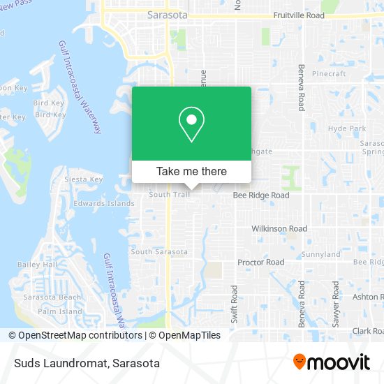 Mapa de Suds Laundromat