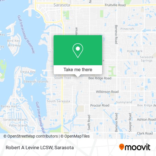 Robert A Levine LCSW map