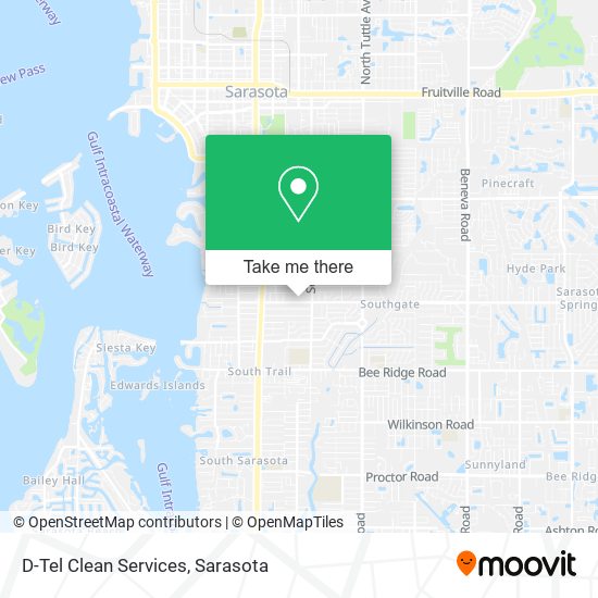 D-Tel Clean Services map