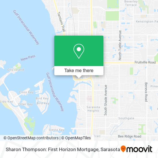 Sharon Thompson: First Horizon Mortgage map